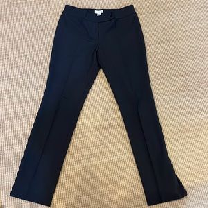 Ann Taylor Loft Black Lightweight Wool Black Dress Pants Women’s size 8